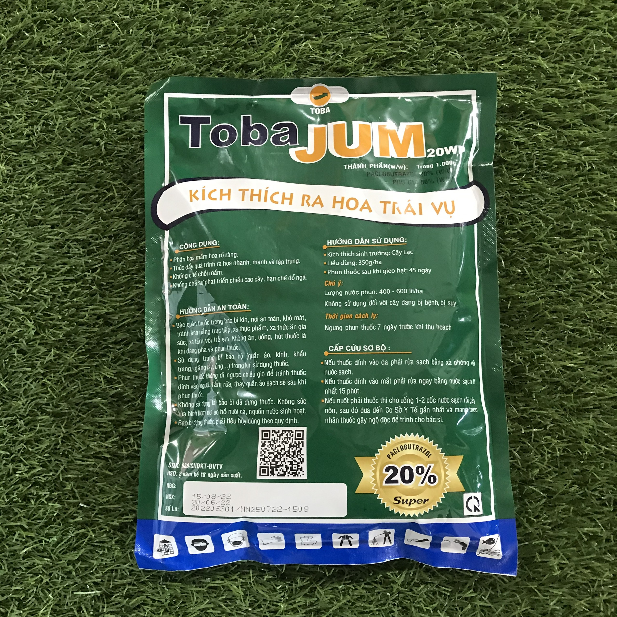 Thuốc điều hòa sinh trưởng Toba Jum - Gói 1kg